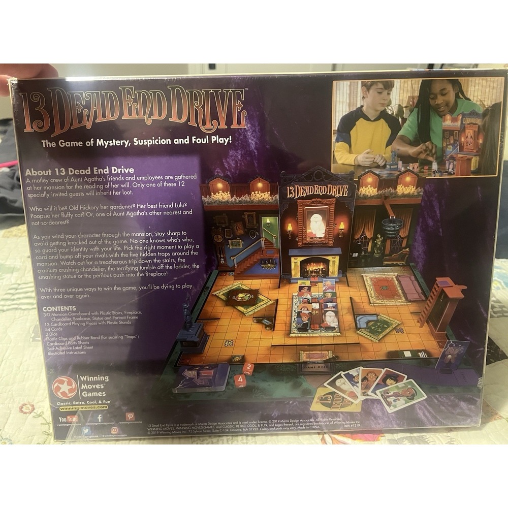 13 Dead End Drive Board Game Sealed 25th Year Edition New - Picture 2 of 2
